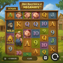 WishWin - Big Bad Wolf Megaways Slot Game